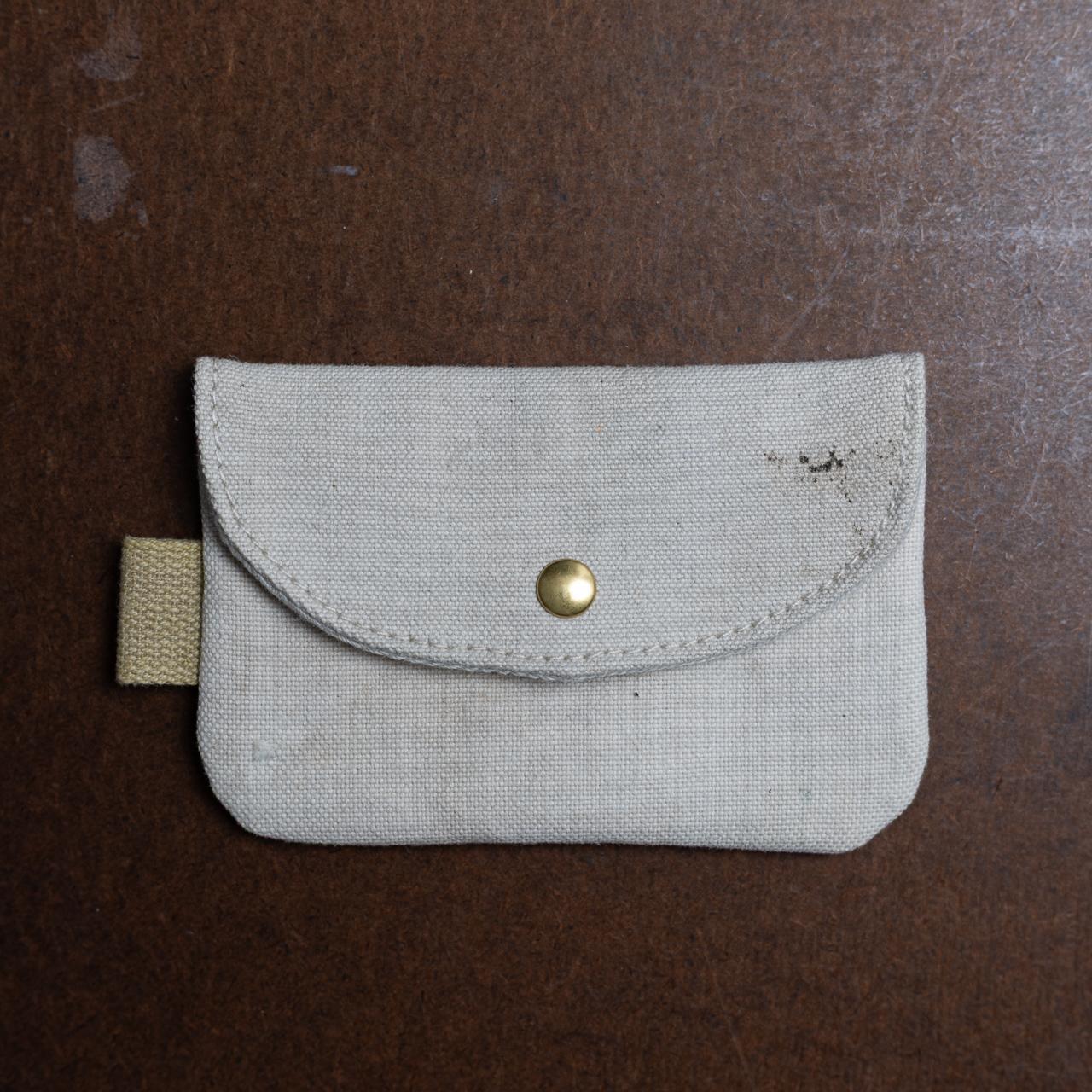 イギリス軍スクラップキャンバスフラットポーチNo5