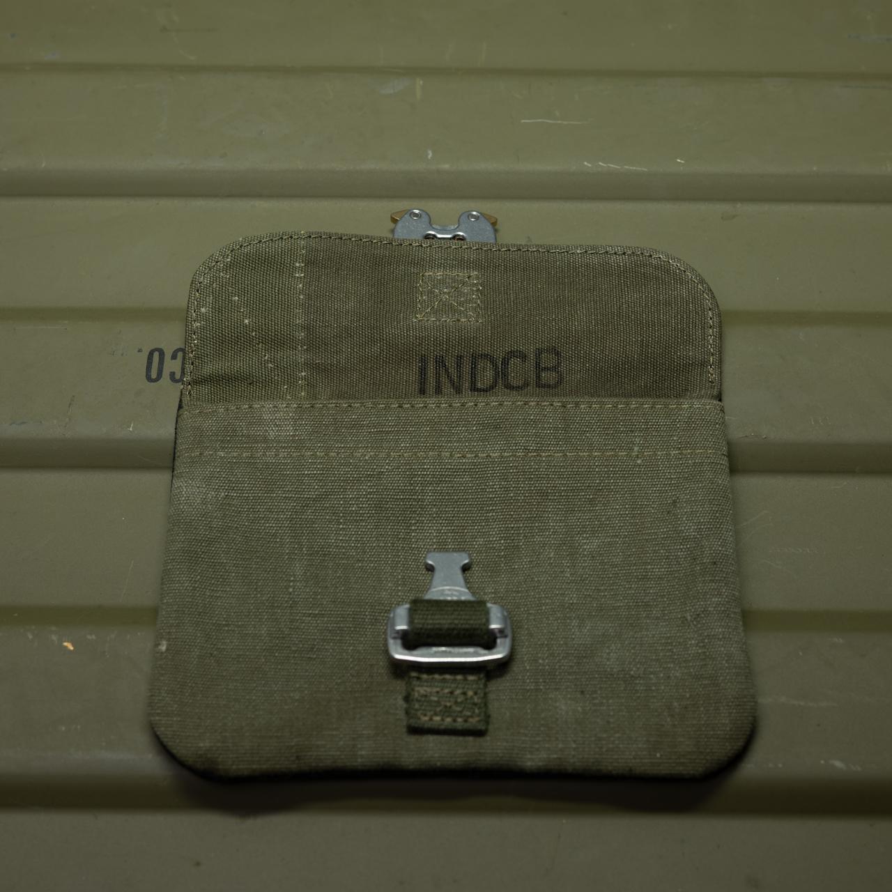 British Military Canvas Cobra Flap Pouch IND1778と同じキャンバスから製作 | 5枚目